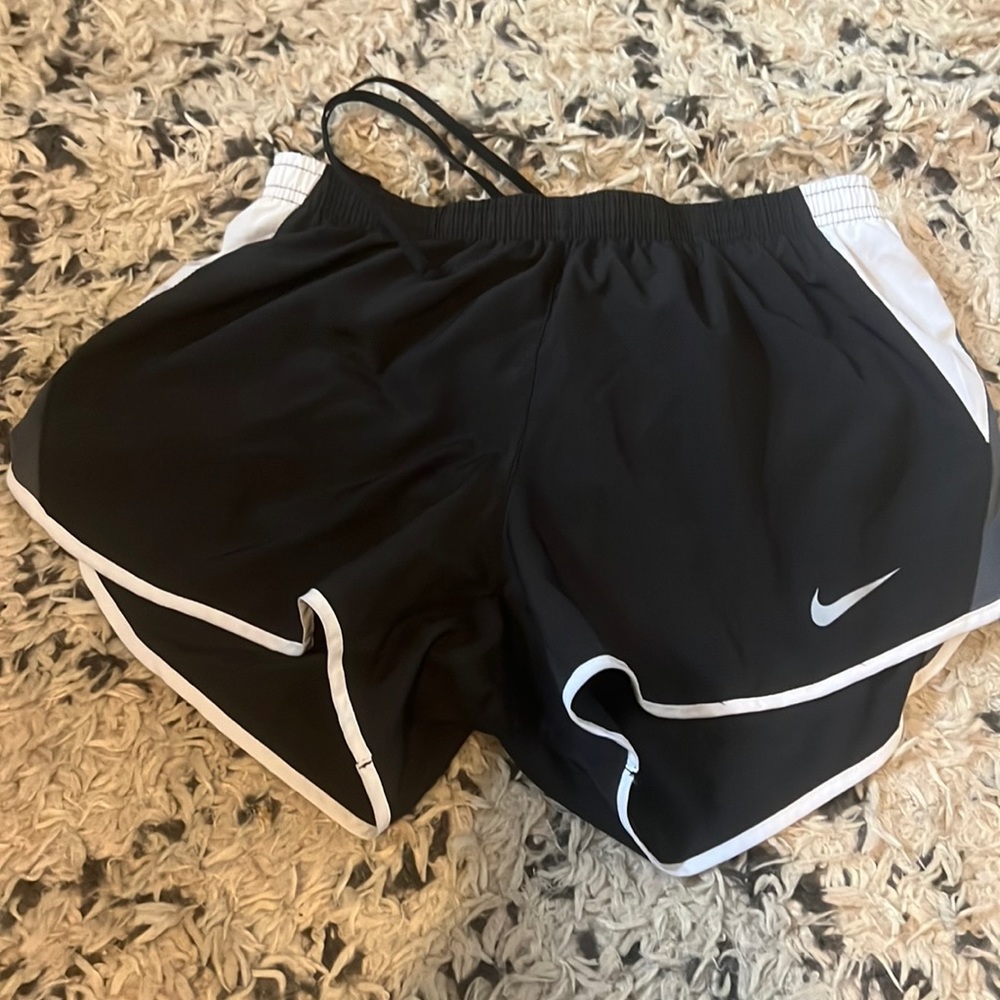 Black Gray and White Nike shorts size M from Nike
